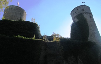 Hohennagold/Flankierungsturm/Bergfried/Schildmauer (Nagold)